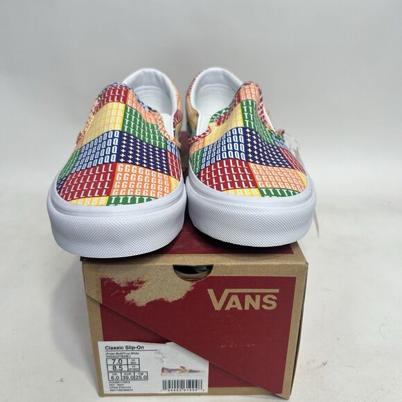 Vans Classic Slip-On “Pride/Multi True White” 2024 - Picture 2 of 5